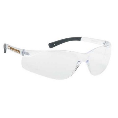 Clear Lightweight Wraparound Safety Glasses