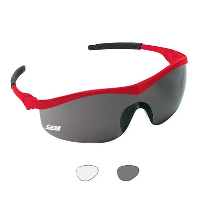 Storm Safety Glasses with 5-Position Ratchet Action Temples
