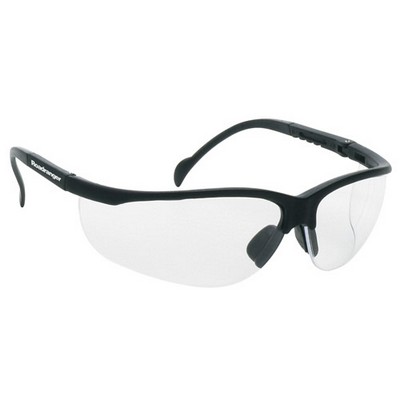 Clear Wrap-Around Safety Glasses W/ Front/Side Protection