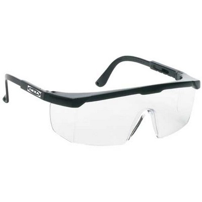 Large Wrap Around Single-Lens Safety Glasses
